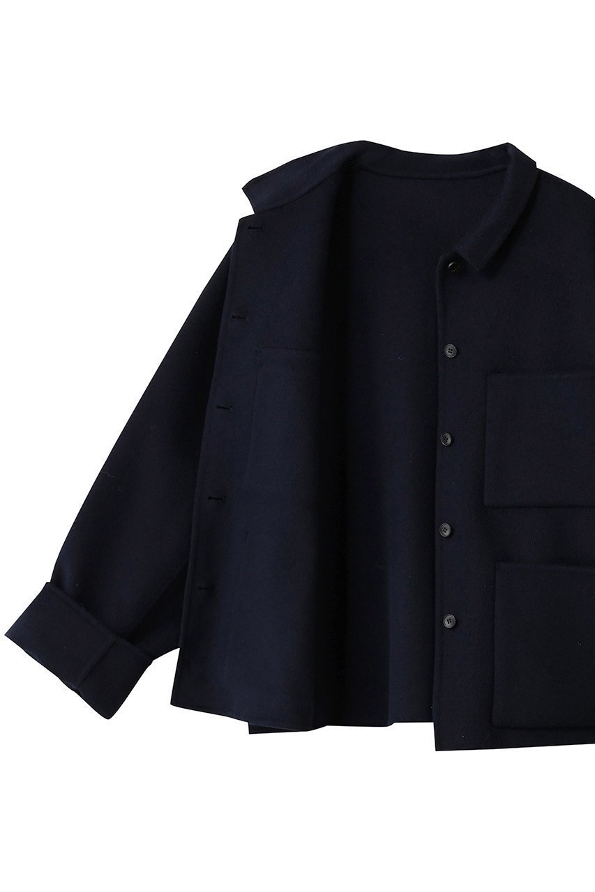 【ミズイロ インド/mizuiro ind】のウールユーティリティジャケット 人気、トレンドファッション・服の通販 founy(ファニー) ファッション Fashion レディースファッション Fashion for Women アウター Coat / Outerwear Collection レディースジャケット・軽アウター Jackets おすすめ Recommended / Our Picks ショート Short, Short Length ジャケット Jacket, Outerwear バランス Balance, Style Balance ポケット Pocket, Pocket Detail ワーク Workwear, Utility Style other-6|ID: prp329100004716594 ipo3291000000035512721