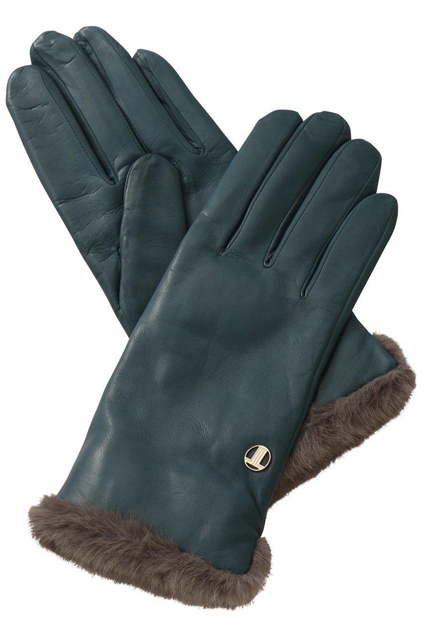 【ランバン オン ブルー/LANVIN en Bleu】のレザーグローブ インテリア・キッズ・メンズ・レディースファッション・服の通販 founy(ファニー) ファッション Fashion レディースファッション Fashion for Women おすすめ Recommended / Our Picks オケージョン Occasion Wear ラグジュアリー Luxury, Elegant グリーン|ID: prp329100004716595 ipo3291000000035512730