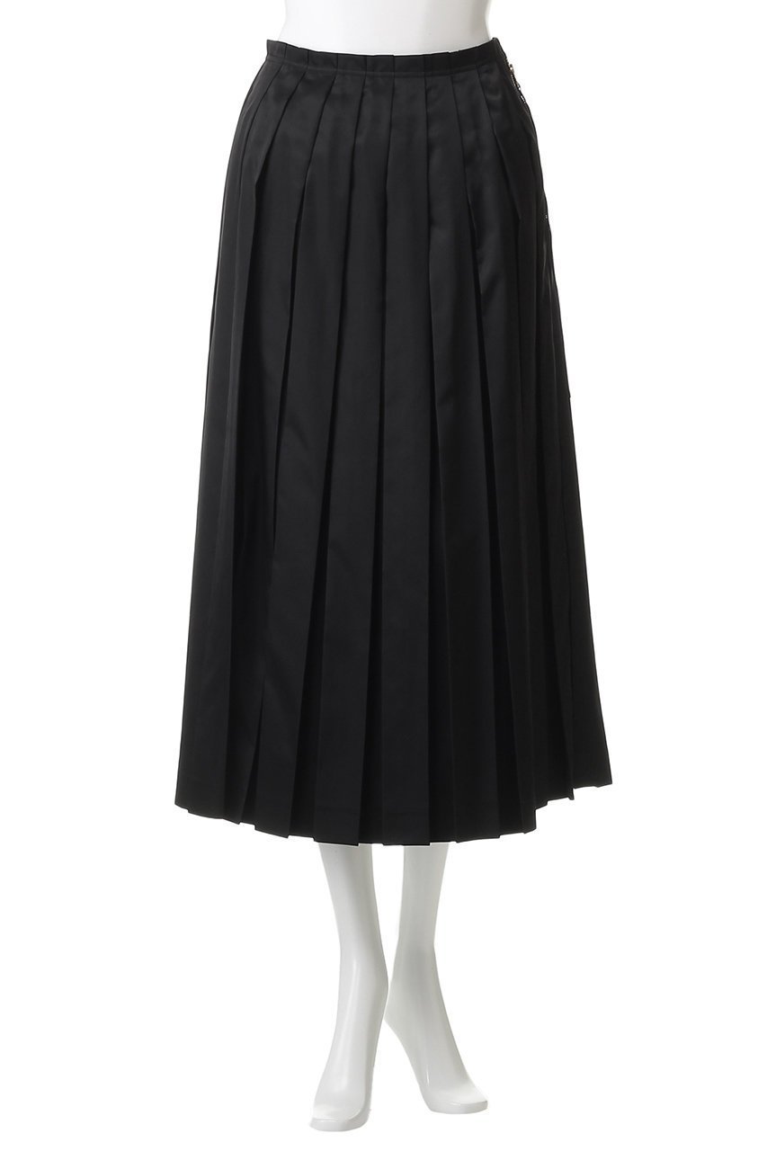 【ランバン オン ブルー/LANVIN en Bleu】のLIMONTA Eastサテンプリーツスカート 人気、トレンドファッション・服の通販 founy(ファニー) 　ファッション　Fashion　レディースファッション　Fashion for Women　スカート　Skirts　プリーツスカート / 上品フェミニンスタイル　Pleated Skirts　ロングスカート　Long Skirts / Maxi & Midi Skirts　サテン　Satin, Glossy Fabric　プリーツ　Pleats, Pleated　ロング　Long, Long-Length　エレガント 上品　Elegant　新作・新入荷　New Arrivals / New In　other-2|ID: prp329100004716602 ipo3291000000034078774