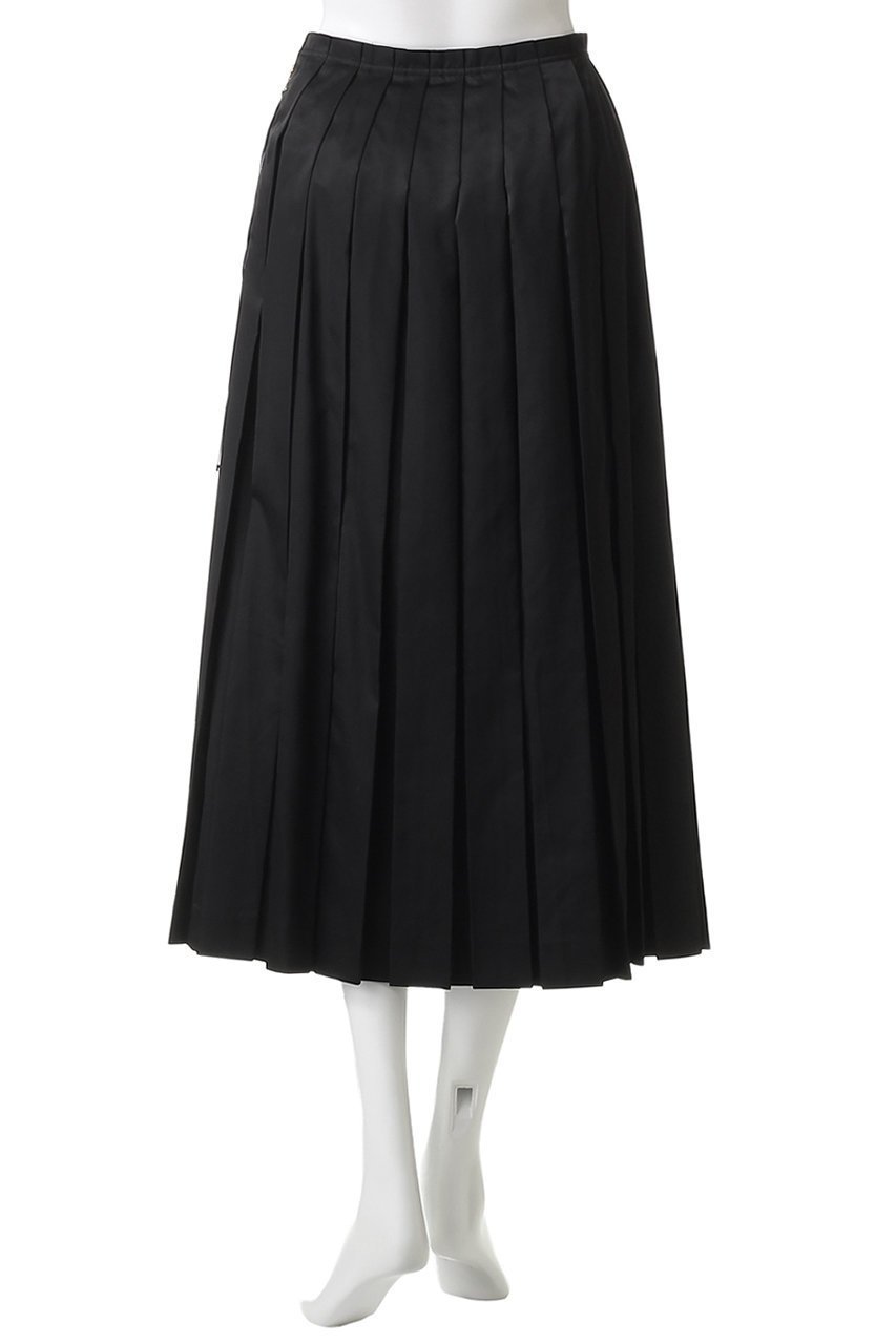 【ランバン オン ブルー/LANVIN en Bleu】のLIMONTA Eastサテンプリーツスカート 人気、トレンドファッション・服の通販 founy(ファニー) 　ファッション　Fashion　レディースファッション　Fashion for Women　スカート　Skirts　プリーツスカート / 上品フェミニンスタイル　Pleated Skirts　ロングスカート　Long Skirts / Maxi & Midi Skirts　サテン　Satin, Glossy Fabric　プリーツ　Pleats, Pleated　ロング　Long, Long-Length　エレガント 上品　Elegant　新作・新入荷　New Arrivals / New In　other-4|ID: prp329100004716602 ipo3291000000034078776