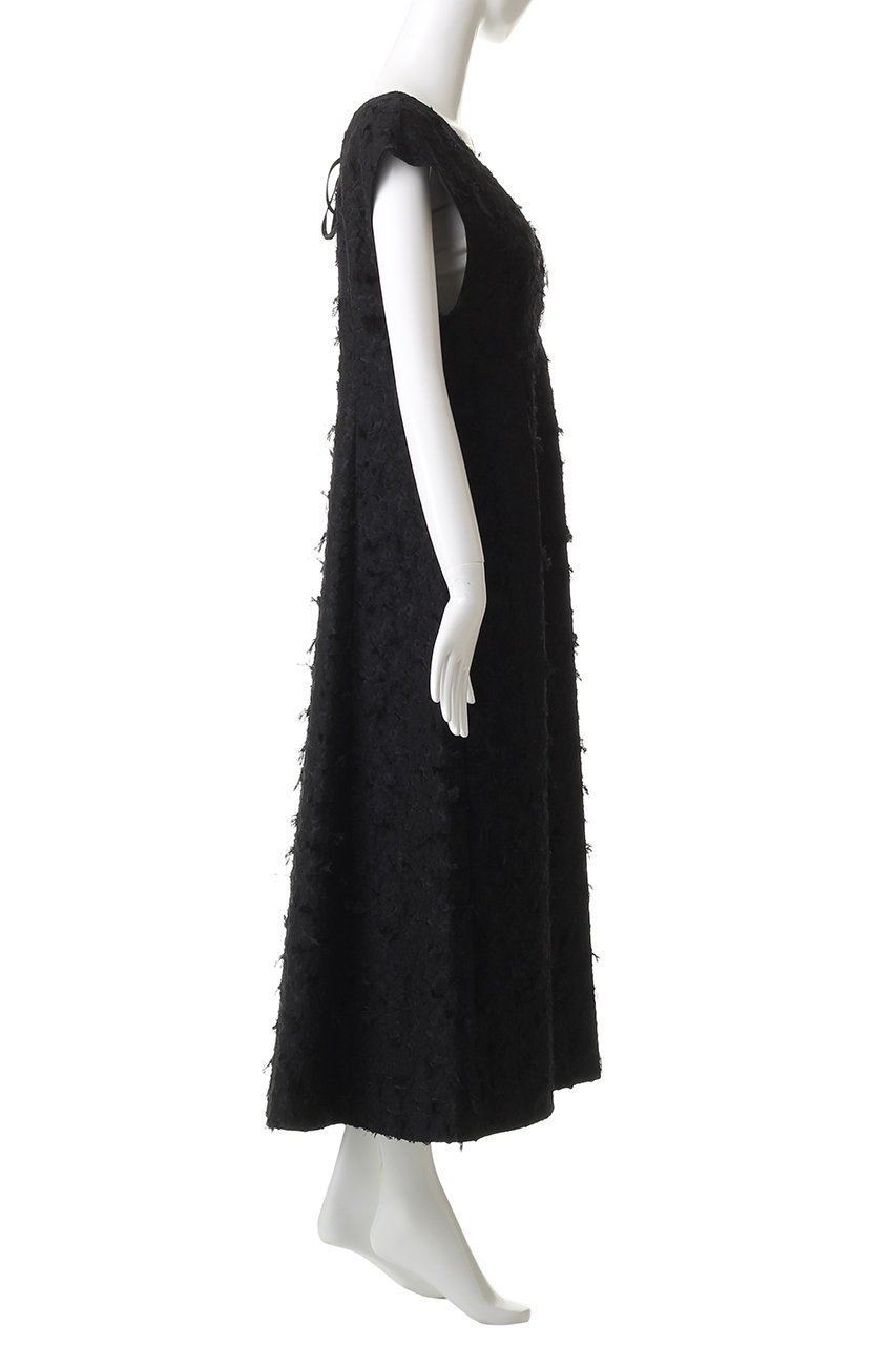 【ランバン オン ブルー/LANVIN en Bleu】のハンドカットジャガードワンピース 人気、トレンドファッション・服の通販 founy(ファニー) 　ファッション　Fashion　レディースファッション　Fashion for Women　ワンピース　Dresses　チュニック　Tunic Tops & Dresses　エレガント 上品　Elegant　シンプル　Simple, Minimal　ジャカード／ジャガード　Jacquard, Woven Pattern　チュニック　Tunic, Long Top　リュクス　Luxury, Elegant, High-End, Chic　ロング　Long, Long-Length　other-3|ID: prp329100004716607 ipo3291000000035617362