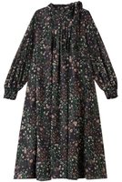 【ランバン オン ブルー/LANVIN en Bleu】のAUBE & BRUMEワンピース 人気、トレンドファッション・服の通販 founy(ファニー) ファッション Fashion レディースファッション Fashion for Women ワンピース Dresses チュニック Tunic Tops & Dresses チュニック Tunic, Long Top ドレープ Drape, Draping Fabric パーティ Party, Party Style プリント Print, Printed Pattern ロング Long, Long-Length |ID:prp329100004716609