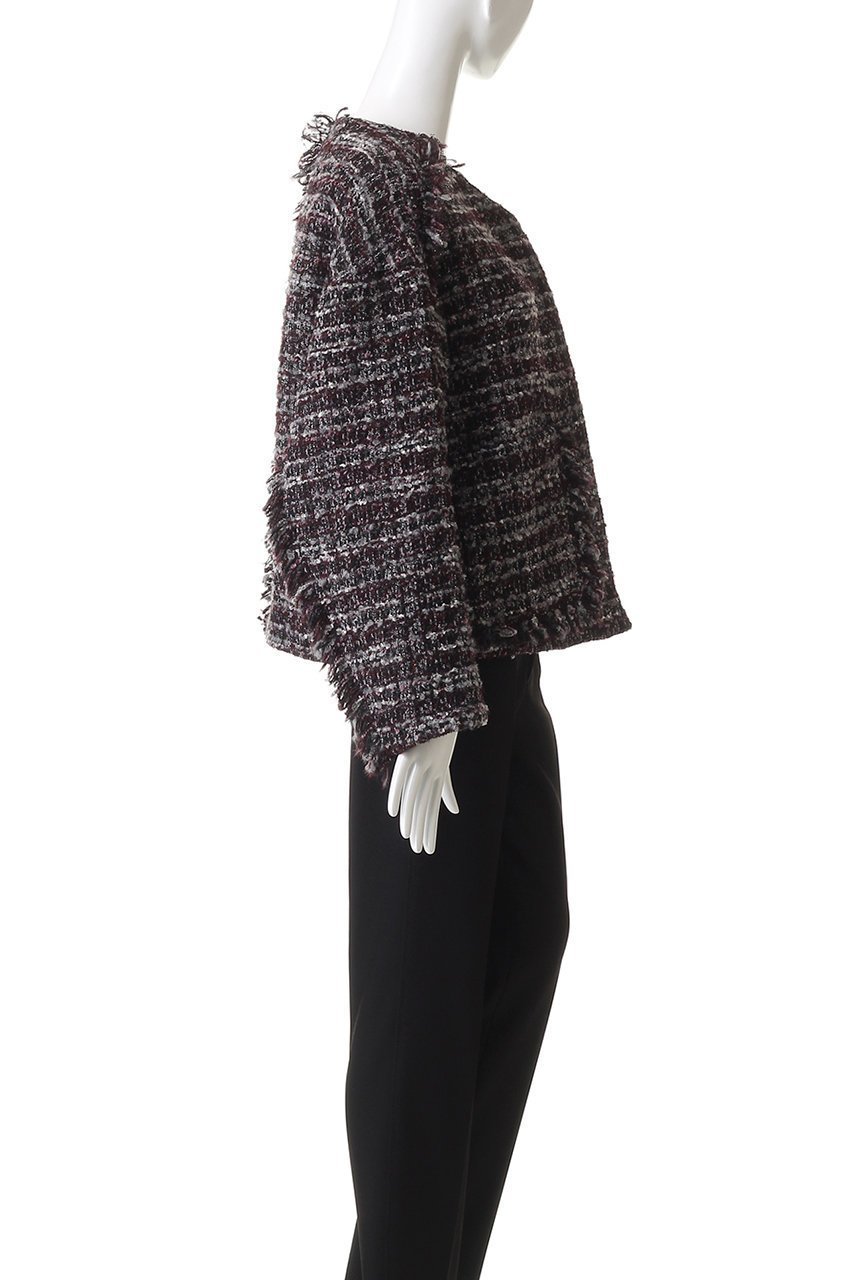 【デパリエ/DEPAREILLE】のミックスツイードジャケット 人気、トレンドファッション・服の通販 founy(ファニー) 　ファッション　Fashion　レディースファッション　Fashion for Women　アウター　Coat / Outerwear Collection　レディースジャケット・軽アウター　Jackets　おすすめ　Recommended / Our Picks　ジャケット　Jacket, Outerwear　ダウン　Down, Puffer　デニム　Denim, Jeans Material　フリンジ　Fringe, Tassel　エレガント 上品　Elegant　再入荷　Restock / Back in Stock　other-3|ID: prp329100004716610 ipo3291000000035870060