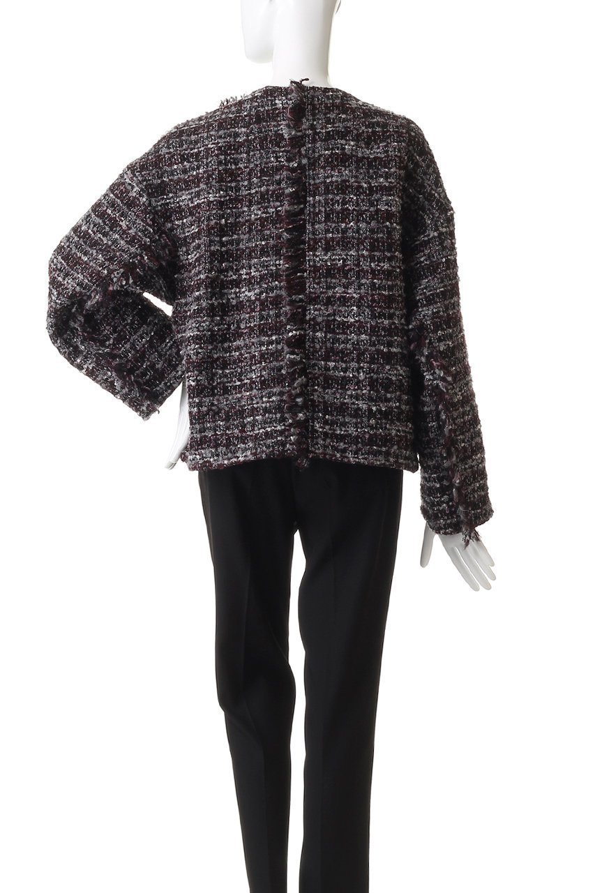 【デパリエ/DEPAREILLE】のミックスツイードジャケット 人気、トレンドファッション・服の通販 founy(ファニー) 　ファッション　Fashion　レディースファッション　Fashion for Women　アウター　Coat / Outerwear Collection　レディースジャケット・軽アウター　Jackets　おすすめ　Recommended / Our Picks　ジャケット　Jacket, Outerwear　ダウン　Down, Puffer　デニム　Denim, Jeans Material　フリンジ　Fringe, Tassel　エレガント 上品　Elegant　再入荷　Restock / Back in Stock　other-4|ID: prp329100004716610 ipo3291000000035870061