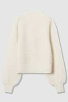 【アナイ/ANAYI】のリップルタックパフ プルオーバー 人気、トレンドファッション・服の通販 founy(ファニー) ファッション Fashion レディースファッション Fashion for Women トップス・カットソー Cut & Sew Tops ニット Knit Tops & Sweaters カジュアルプルオーバー・ニットトップス Pullovers & Knit Tops / Casual Pullovers コンパクト Compact, Small Size スリーブ Sleeve, Long Sleeve / Short Sleeve 新作・新入荷 New Arrivals / New In |ID:prp329100004716612