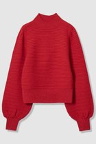 【アナイ/ANAYI】のリップルタックパフ プルオーバー 人気、トレンドファッション・服の通販 founy(ファニー) ファッション Fashion レディースファッション Fashion for Women トップス・カットソー Cut & Sew Tops ニット Knit Tops & Sweaters カジュアルプルオーバー・ニットトップス Pullovers & Knit Tops / Casual Pullovers コンパクト Compact, Small Size スリーブ Sleeve, Long Sleeve / Short Sleeve 新作・新入荷 New Arrivals / New In thumbnail レッド|ID: prp329100004716612 ipo3291000000034078860