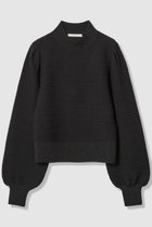 【アナイ/ANAYI】のリップルタックパフ プルオーバー 人気、トレンドファッション・服の通販 founy(ファニー) ファッション Fashion レディースファッション Fashion for Women トップス・カットソー Cut & Sew Tops ニット Knit Tops & Sweaters カジュアルプルオーバー・ニットトップス Pullovers & Knit Tops / Casual Pullovers コンパクト Compact, Small Size スリーブ Sleeve, Long Sleeve / Short Sleeve 新作・新入荷 New Arrivals / New In thumbnail ブラック|ID: prp329100004716612 ipo3291000000034078864
