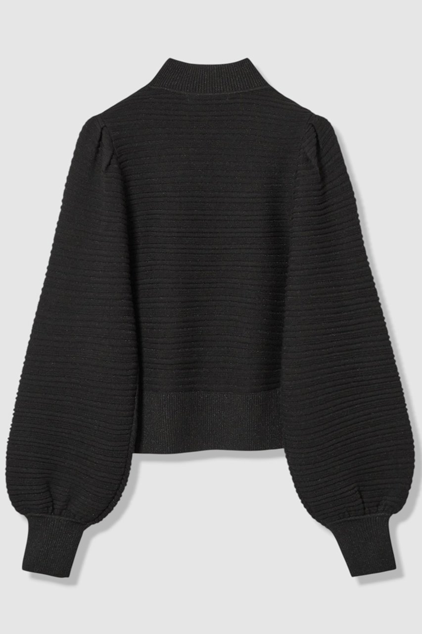 【アナイ/ANAYI】のリップルタックパフ プルオーバー 人気、トレンドファッション・服の通販 founy(ファニー) 　ファッション　Fashion　レディースファッション　Fashion for Women　トップス・カットソー　Cut & Sew Tops　ニット　Knit Tops & Sweaters　カジュアルプルオーバー・ニットトップス　Pullovers & Knit Tops / Casual Pullovers　コンパクト　Compact, Small Size　スリーブ　Sleeve, Long Sleeve / Short Sleeve　新作・新入荷　New Arrivals / New In　other-2|ID: prp329100004716612 ipo3291000000034078866