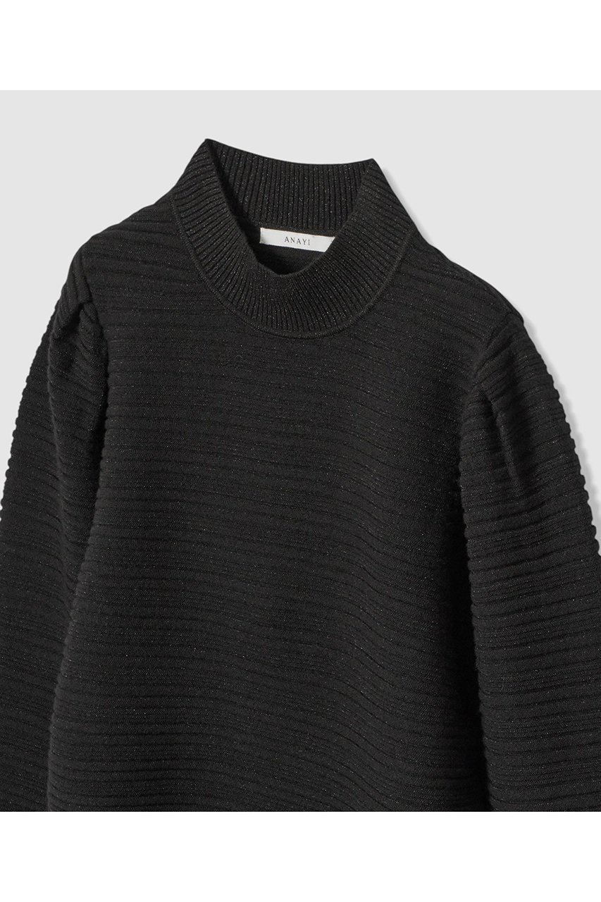 【アナイ/ANAYI】のリップルタックパフ プルオーバー 人気、トレンドファッション・服の通販 founy(ファニー) 　ファッション　Fashion　レディースファッション　Fashion for Women　トップス・カットソー　Cut & Sew Tops　ニット　Knit Tops & Sweaters　カジュアルプルオーバー・ニットトップス　Pullovers & Knit Tops / Casual Pullovers　コンパクト　Compact, Small Size　スリーブ　Sleeve, Long Sleeve / Short Sleeve　新作・新入荷　New Arrivals / New In　other-3|ID: prp329100004716612 ipo3291000000034078867