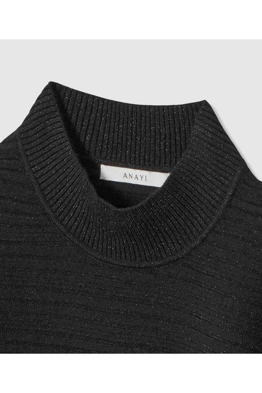 【アナイ/ANAYI】のリップルタックパフ プルオーバー 人気、トレンドファッション・服の通販 founy(ファニー) 　ファッション　Fashion　レディースファッション　Fashion for Women　トップス・カットソー　Cut & Sew Tops　ニット　Knit Tops & Sweaters　カジュアルプルオーバー・ニットトップス　Pullovers & Knit Tops / Casual Pullovers　コンパクト　Compact, Small Size　スリーブ　Sleeve, Long Sleeve / Short Sleeve　新作・新入荷　New Arrivals / New In　other-4|ID: prp329100004716612 ipo3291000000034078868