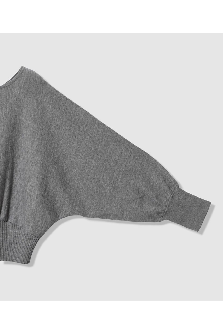【アナイ/ANAYI】のリブウエストドルマン プルオーバー 人気、トレンドファッション・服の通販 founy(ファニー) 　ファッション　Fashion　レディースファッション　Fashion for Women　トップス・カットソー　Cut & Sew Tops　ニット　Knit Tops & Sweaters　カジュアルプルオーバー・ニットトップス　Pullovers & Knit Tops / Casual Pullovers　おすすめ　Recommended / Our Picks　イタリア　Italy　ストレッチ　Stretch, Stretchy Fabric　ストレート　Straight, Straight Cut　パターン　Pattern, Design Print　ラウンド　Round, Round Neck　ワイド　Wide, Wide Fit　新作・新入荷　New Arrivals / New In　other-6|ID: prp329100004716616 ipo3291000000034078895