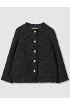 【アナイ/ANAYI】のフラッグツイードキルティングコート ブラック|ID: prp329100004716619 ipo3291000000035512760