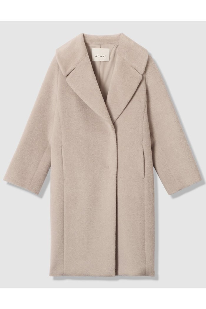 【アナイ/ANAYI】のアルパカシャギーテーラーコート インテリア・キッズ・メンズ・レディースファッション・服の通販 founy(ファニー) https://founy.com/ ファッション Fashion レディースファッション Fashion for Women アウター Coat / Outerwear Collection コート・ロングコート・ピーコート Long Coats, Peacoats & More なめらか Smooth, Silky Texture エレガント 上品 Elegant ショール Shawl, Wrap フラット Flat, Flat Shoes ロング Long, Long-Length 冬 Winter / This Winter 定番 Standard, Basic Item 新作・新入荷 New Arrivals / New In |ID: prp329100004716620 ipo3291000000034078905