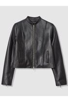 【アルアバイル/allureville】のスタンドカラーレザーライダースジャケット 人気、トレンドファッション・服の通販 founy(ファニー) ファッション Fashion レディースファッション Fashion for Women アウター Coat / Outerwear Collection レディースジャケット・軽アウター Jackets ライダースジャケット / レザースタイル Riders Jackets & Biker Style おすすめ Recommended / Our Picks コンパクト Compact, Small Size ジャケット Jacket, Outerwear スタンド Stand Collar, Upright Stand デニム Denim, Jeans Material バランス Balance, Style Balance フェミニン Feminine, Girly ボトム Bottoms, Lower Wear マニッシュ Mannish, Boyish ライダースジャケット Riders, Biker Jacket ワイド Wide, Wide Fit エレガント 上品 Elegant 新作・新入荷 New Arrivals / New In thumbnail ブラック|ID: prp329100004716621 ipo3291000000034078918