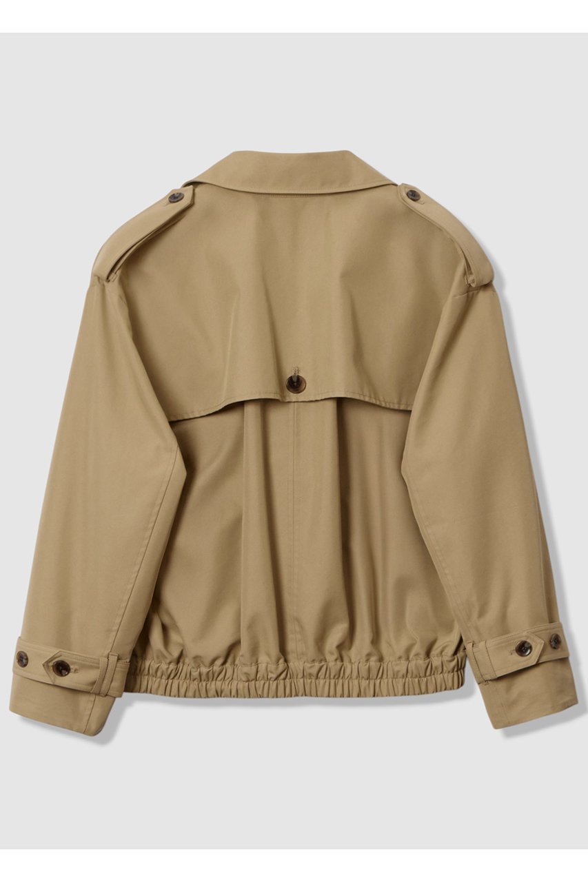 【アルアバイル/allureville】のT/Cトレンチブルゾン 人気、トレンドファッション・服の通販 founy(ファニー) 　ファッション　Fashion　レディースファッション　Fashion for Women　アウター　Coat / Outerwear Collection　レディースジャケット・軽アウター　Jackets　ブルゾンジャケット・スポーティアウター　Blouson Jackets　ジャケット　Jacket, Outerwear　ダブル　Double, Double-Breasted　トレンチ　Trench, Trench Coat　バランス　Balance, Style Balance　ブルゾン　Blouson, Bomber Jacket　エレガント 上品　Elegant　新作・新入荷　New Arrivals / New In　other-2|ID: prp329100004716623 ipo3291000000034078935