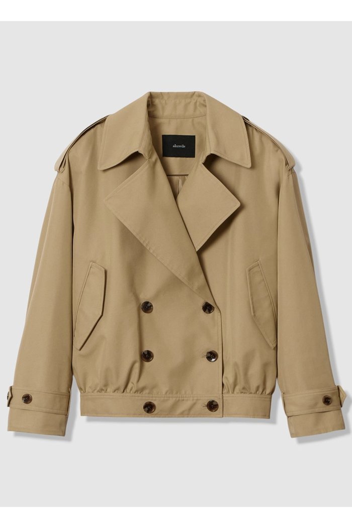 【アルアバイル/allureville】のT/Cトレンチブルゾン インテリア・キッズ・メンズ・レディースファッション・服の通販 founy(ファニー) https://founy.com/ ファッション Fashion レディースファッション Fashion for Women アウター Coat / Outerwear Collection レディースジャケット・軽アウター Jackets ブルゾンジャケット・スポーティアウター Blouson Jackets ジャケット Jacket, Outerwear ダブル Double, Double-Breasted トレンチ Trench, Trench Coat バランス Balance, Style Balance ブルゾン Blouson, Bomber Jacket エレガント 上品 Elegant |ID: prp329100004716623 ipo3291000000035870083