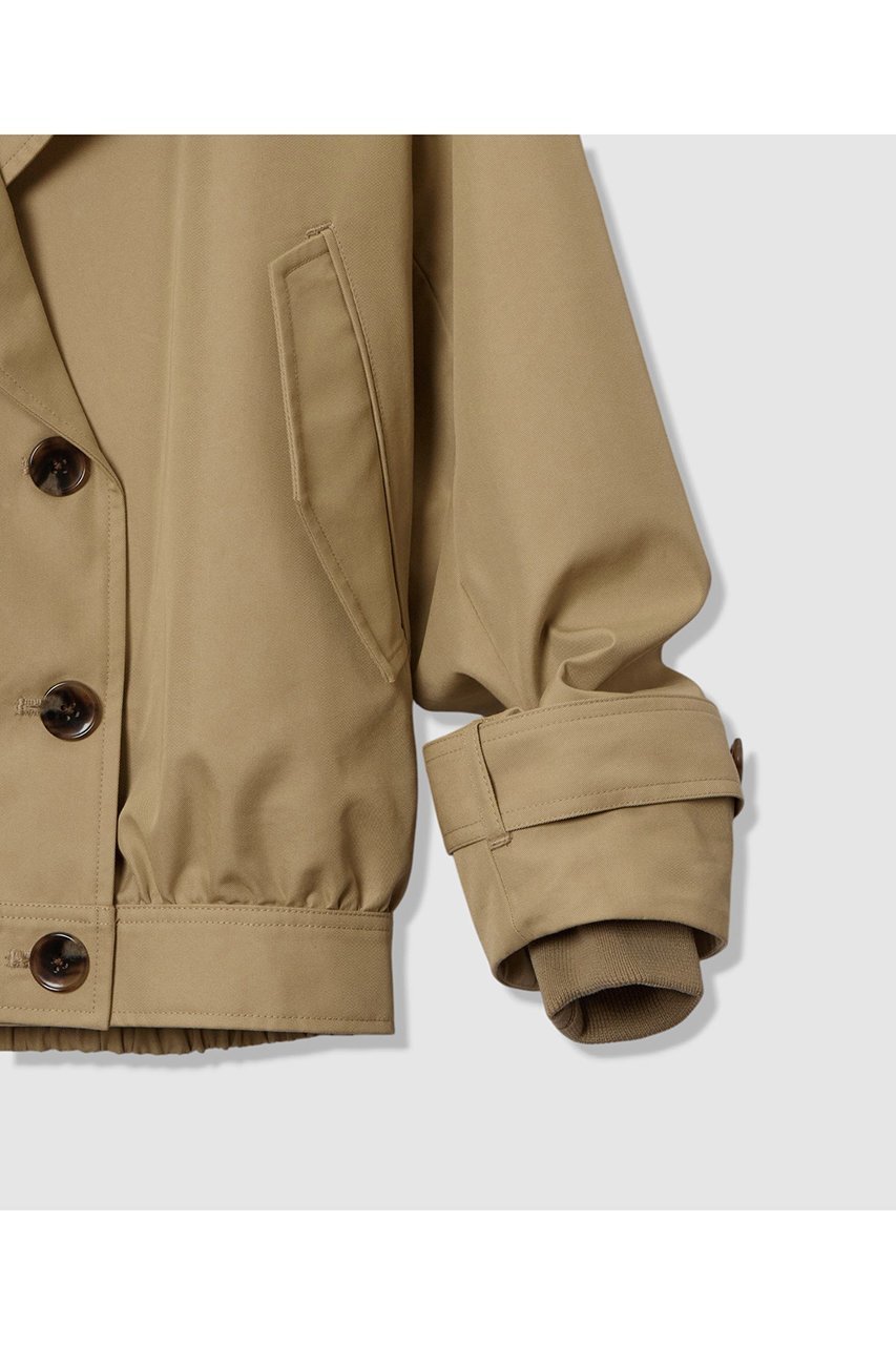 【アルアバイル/allureville】のT/Cトレンチブルゾン 人気、トレンドファッション・服の通販 founy(ファニー) 　ファッション　Fashion　レディースファッション　Fashion for Women　アウター　Coat / Outerwear Collection　レディースジャケット・軽アウター　Jackets　ブルゾンジャケット・スポーティアウター　Blouson Jackets　ジャケット　Jacket, Outerwear　ダブル　Double, Double-Breasted　トレンチ　Trench, Trench Coat　バランス　Balance, Style Balance　ブルゾン　Blouson, Bomber Jacket　エレガント 上品　Elegant　other-6|ID: prp329100004716623 ipo3291000000035870089