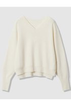 【アルアバイル/allureville】のウールスムース2WAYネックプルオーバー オフホワイト|ID: prp329100004716624 ipo3291000000034078947
