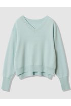 【アルアバイル/allureville】のウールスムース2WAYネックプルオーバー ミントグリーン|ID: prp329100004716624 ipo3291000000034078951