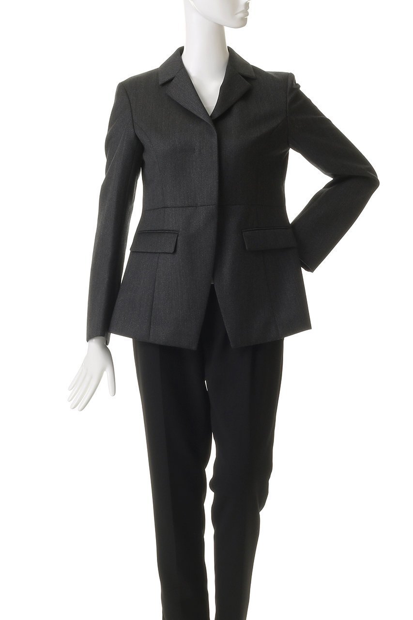 【エステータ/esteta】のCANONICO カバートクロス ジャケット 人気、トレンドファッション・服の通販 founy(ファニー) 　ファッション　Fashion　レディースファッション　Fashion for Women　アウター　Coat / Outerwear Collection　レディースジャケット・軽アウター　Jackets　おすすめ　Recommended / Our Picks　オケージョン　Occasion Wear　ジャケット　Jacket, Outerwear　ファブリック　Fabric, Textile　ペプラム　Peplum, Flared Hem　マニッシュ　Mannish, Boyish　ビジネス 仕事 通勤　Business / Work / Commuting　新作・新入荷　New Arrivals / New In　A/W・秋冬　Autumn/Winter　other-2|ID: prp329100004716626 ipo3291000000034078960