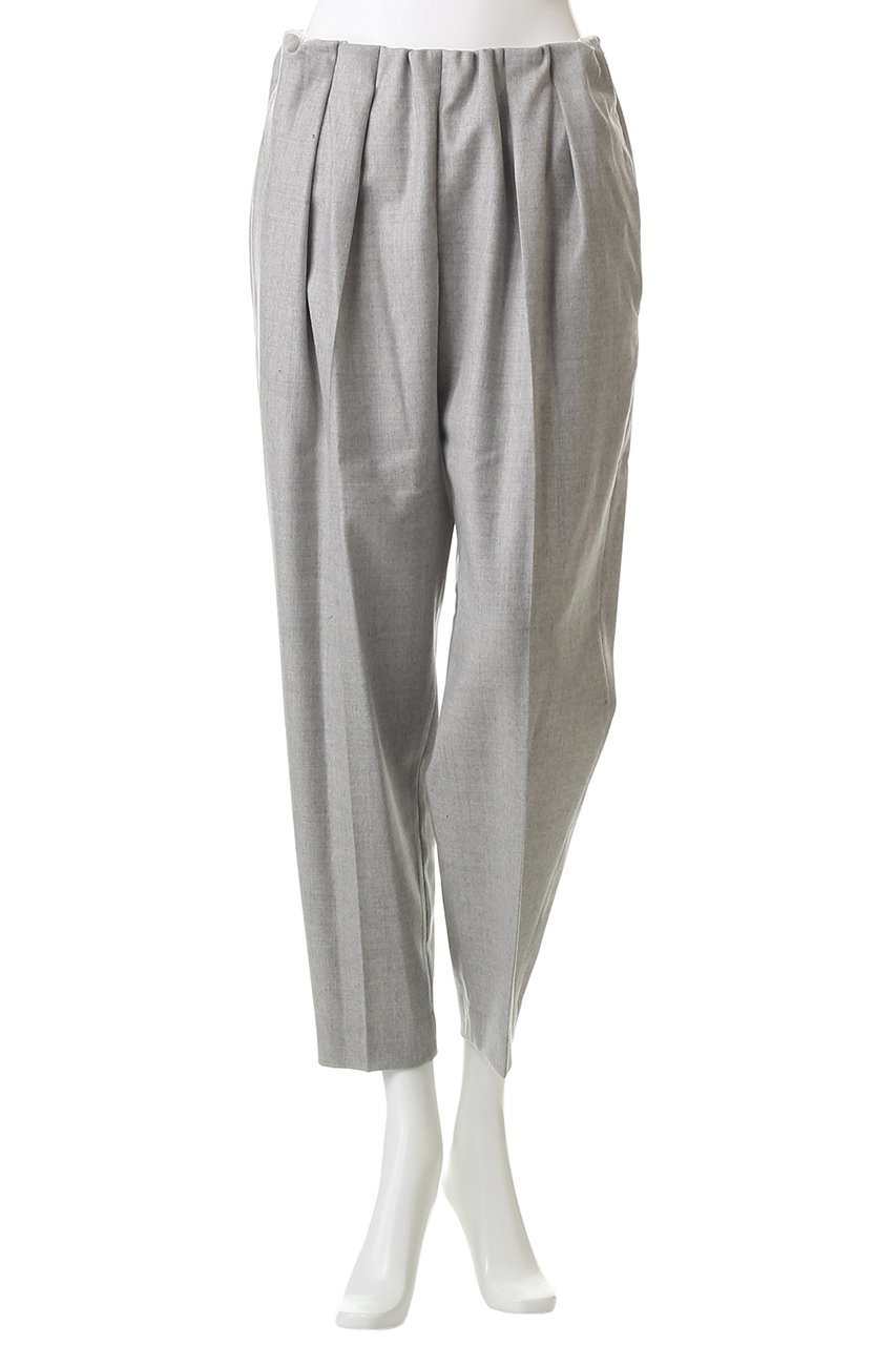 【デパリエ/DEPAREILLE】のサキソニーギャザーパンツ 人気、トレンドファッション・服の通販 founy(ファニー) 　ファッション　Fashion　レディースファッション　Fashion for Women　パンツ　Pants & Trousers　ギャザー　Gathered, Ruffled　センター　Center, Center Line　ビジネス 仕事 通勤　Business / Work / Commuting　フォルム　Silhouette, Form　other-2|ID: prp329100004716632 ipo3291000000036135582