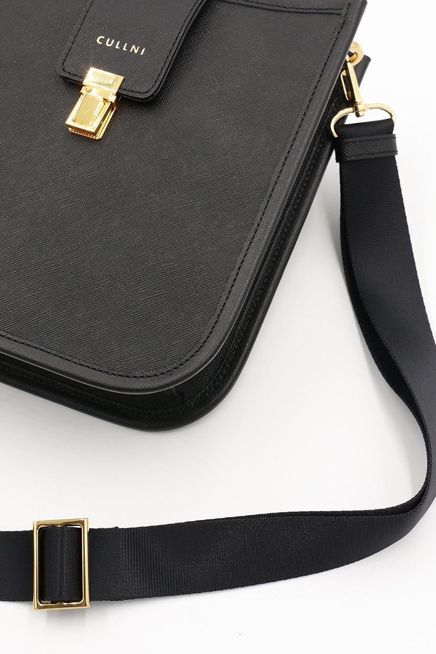 【クルニ/CULLNI】のClasp lock Leather ミニショルダーバッグ 人気、トレンドファッション・服の通販 founy(ファニー) 　ファッション　Fashion　レディースファッション　Fashion for Women　バッグ　Bags　ユニセックス　Unisex, Genderless　ショルダー　Shoulder, Shoulder Strap　フォルム　Silhouette, Form　フラップ　Flap, Flap Pocket　ポケット　Pocket, Pocket Detail　ラップ　Wrap, Wrap Design　エレガント 上品　Elegant　新作・新入荷　New Arrivals / New In　other-3|ID: prp329100004716633 ipo3291000000034079017