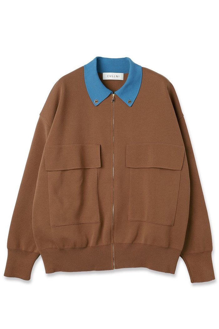 【クルニ/CULLNI】の【UNISEX】ビッグポケット ジップアップ ニットジャケット インテリア・キッズ・メンズ・レディースファッション・服の通販 founy(ファニー) https://founy.com/ ファッション Fashion レディースファッション Fashion for Women アウター Coat / Outerwear Collection レディースジャケット・軽アウター Jackets ユニセックス Unisex, Genderless ジップアップ Zip-Up, Full Zip ジャケット Jacket, Outerwear ビッグ Big, Oversized フラップ Flap, Flap Pocket フロント Front, Front Design ポケット Pocket, Pocket Detail エレガント 上品 Elegant 新作・新入荷 New Arrivals / New In |ID: prp329100004716635 ipo3291000000034079022