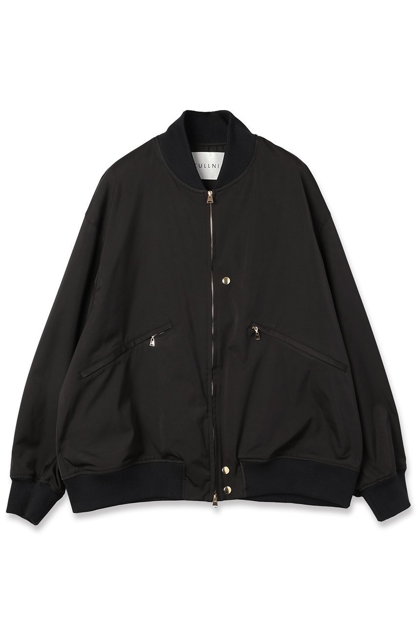 【クルニ/CULLNI】の【UNISEX】ダブルサテン MA-1 インテリア・キッズ・メンズ・レディースファッション・服の通販 founy(ファニー) 　ファッション　Fashion　レディースファッション　Fashion for Women　アウター　Coat / Outerwear Collection　レディースジャケット・軽アウター　Jackets　ブルゾンジャケット・スポーティアウター　Blouson Jackets　MA-1ジャケット　MA-1 Bomber Jackets / Flight Jackets　ユニセックス　Unisex, Genderless　なめらか　Smooth, Silky Texture　サテン　Satin, Glossy Fabric　ジャケット　Jacket, Outerwear　ダブル　Double, Double-Breasted　ドロップ　Drop Shoulder, Dropped Style　バランス　Balance, Style Balance　フロント　Front, Front Design　ブルゾン　Blouson, Bomber Jacket　ポケット　Pocket, Pocket Detail　モダン　Modern, Contemporary　エレガント 上品　Elegant　新作・新入荷　New Arrivals / New In　ブラック|ID: prp329100004716639 ipo3291000000034079058