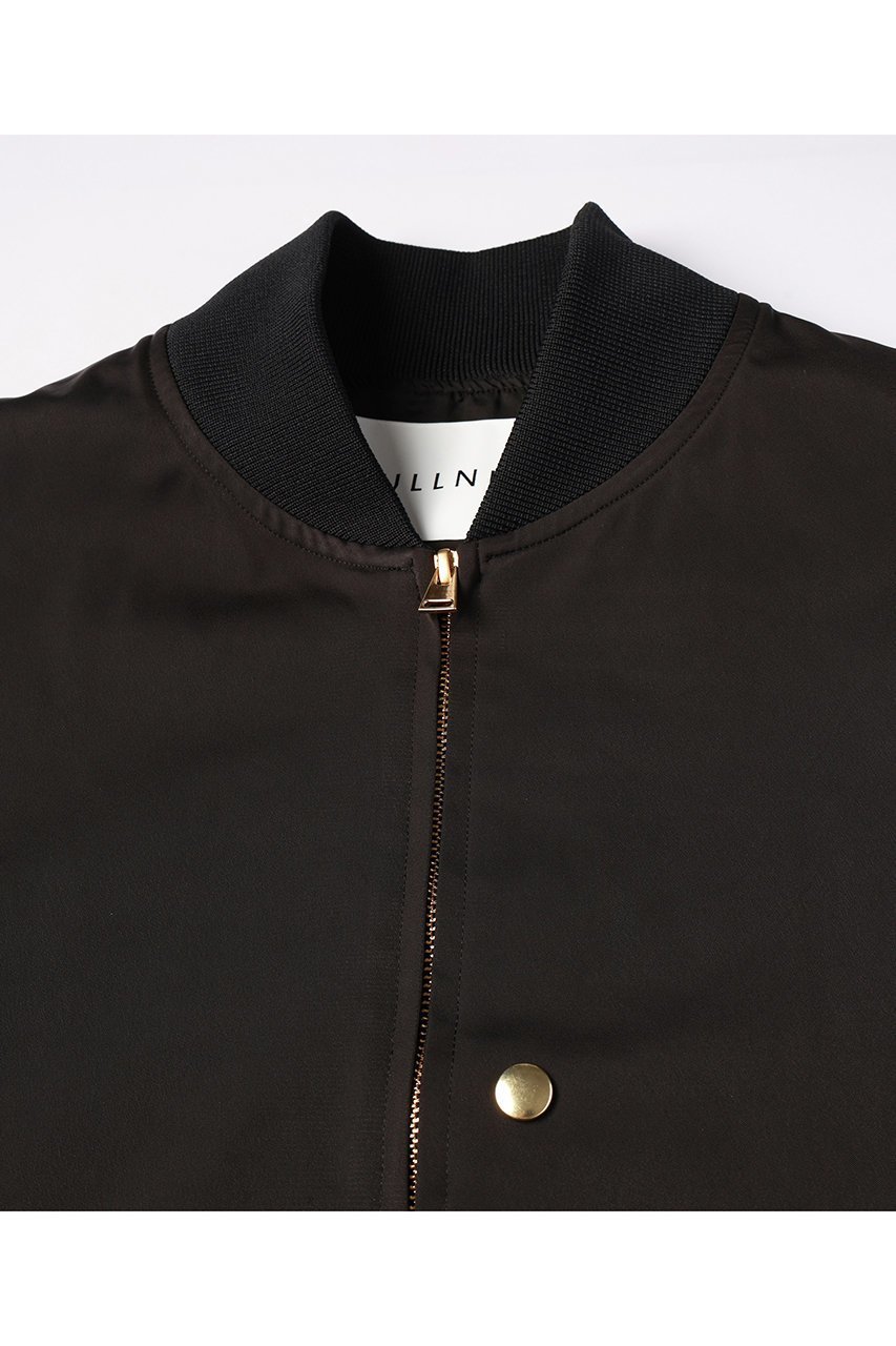 【クルニ/CULLNI】の【UNISEX】ダブルサテン MA-1 人気、トレンドファッション・服の通販 founy(ファニー) 　ファッション　Fashion　レディースファッション　Fashion for Women　アウター　Coat / Outerwear Collection　レディースジャケット・軽アウター　Jackets　ブルゾンジャケット・スポーティアウター　Blouson Jackets　MA-1ジャケット　MA-1 Bomber Jackets / Flight Jackets　ユニセックス　Unisex, Genderless　なめらか　Smooth, Silky Texture　サテン　Satin, Glossy Fabric　ジャケット　Jacket, Outerwear　ダブル　Double, Double-Breasted　ドロップ　Drop Shoulder, Dropped Style　バランス　Balance, Style Balance　フロント　Front, Front Design　ブルゾン　Blouson, Bomber Jacket　ポケット　Pocket, Pocket Detail　モダン　Modern, Contemporary　エレガント 上品　Elegant　新作・新入荷　New Arrivals / New In　other-2|ID: prp329100004716639 ipo3291000000034079060