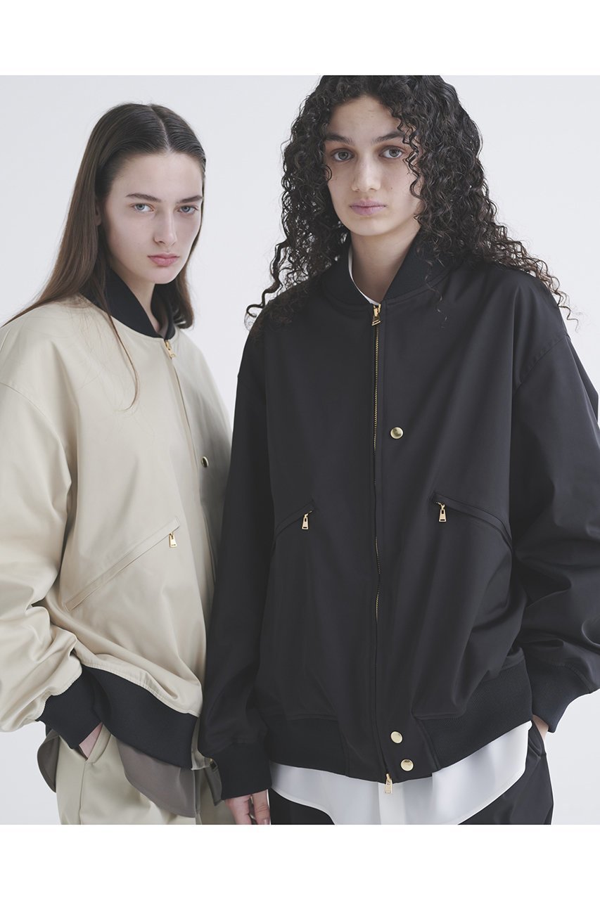 【クルニ/CULLNI】の【UNISEX】ダブルサテン MA-1 人気、トレンドファッション・服の通販 founy(ファニー) 　ファッション　Fashion　レディースファッション　Fashion for Women　アウター　Coat / Outerwear Collection　レディースジャケット・軽アウター　Jackets　ブルゾンジャケット・スポーティアウター　Blouson Jackets　MA-1ジャケット　MA-1 Bomber Jackets / Flight Jackets　ユニセックス　Unisex, Genderless　なめらか　Smooth, Silky Texture　サテン　Satin, Glossy Fabric　ジャケット　Jacket, Outerwear　ダブル　Double, Double-Breasted　ドロップ　Drop Shoulder, Dropped Style　バランス　Balance, Style Balance　フロント　Front, Front Design　ブルゾン　Blouson, Bomber Jacket　ポケット　Pocket, Pocket Detail　モダン　Modern, Contemporary　エレガント 上品　Elegant　新作・新入荷　New Arrivals / New In　other-7|ID: prp329100004716639 ipo3291000000034079068