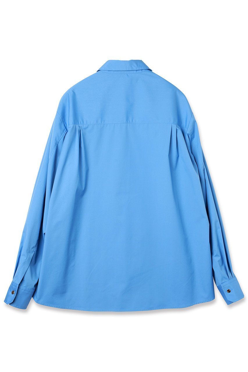 【クルニ/CULLNI】の【UNISEX】ハイカウントブロード ボウタイシャツ 人気、トレンドファッション・服の通販 founy(ファニー) 　ファッション　Fashion　レディースファッション　Fashion for Women　トップス・カットソー　Cut & Sew Tops　シャツ・ブラウス・オフィスカジュアル　Elegant Blouses & Button-Ups　ユニセックス　Unisex, Genderless　なめらか　Smooth, Silky Texture　スリット　Slit, Slit Detail　スリーブ　Sleeve, Long Sleeve / Short Sleeve　ハイネック　High Neck, Mock Neck　パターン　Pattern, Design Print　ブロード　Broadcloth, Fine Cotton　ラウンド　Round, Round Neck　リボン　Ribbon, Bow　ロング　Long, Long-Length　エレガント 上品　Elegant　新作・新入荷　New Arrivals / New In　other-3|ID: prp329100004716641 ipo3291000000034079083