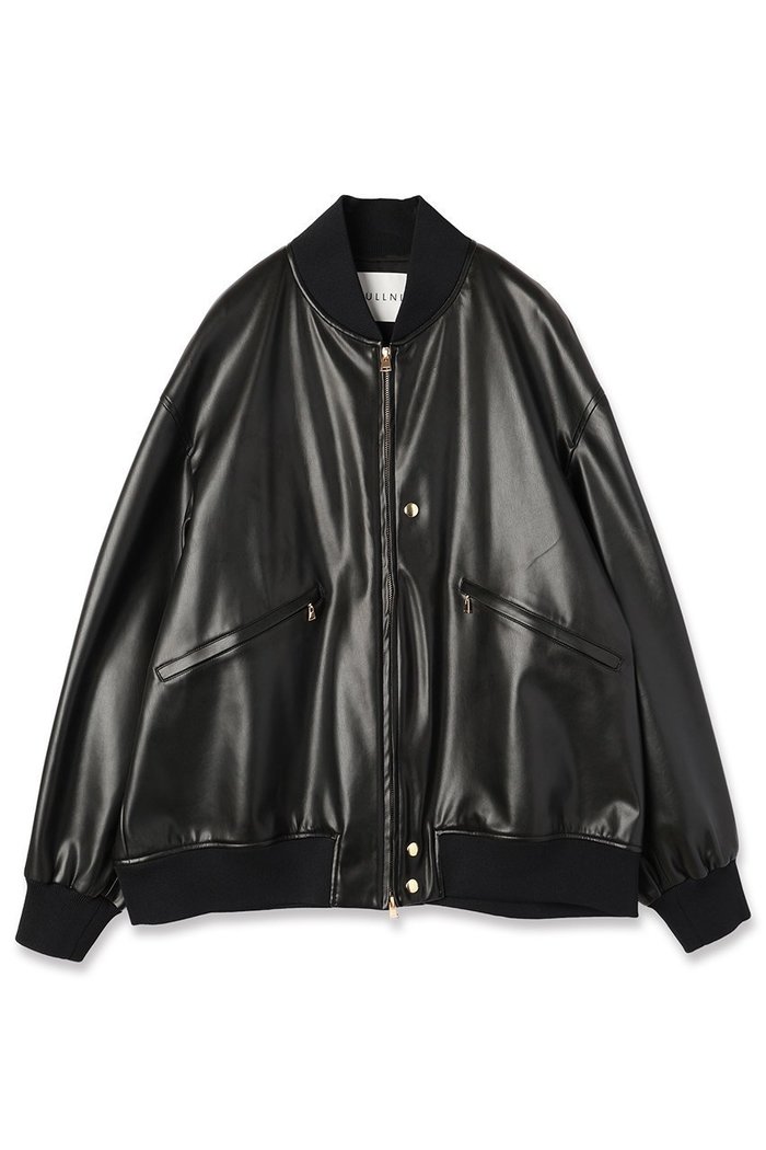 【クルニ/CULLNI】の【UNISEX】フェイクレザー MA-1 インテリア・キッズ・メンズ・レディースファッション・服の通販 founy(ファニー) https://founy.com/ ファッション Fashion レディースファッション Fashion for Women アウター Coat / Outerwear Collection レディースジャケット・軽アウター Jackets ブルゾンジャケット・スポーティアウター Blouson Jackets MA-1ジャケット MA-1 Bomber Jackets / Flight Jackets ユニセックス Unisex, Genderless ジャケット Jacket, Outerwear ドロップ Drop Shoulder, Dropped Style フェイクレザー Faux Leather, PU Leather フロント Front, Front Design ブルゾン Blouson, Bomber Jacket ポケット Pocket, Pocket Detail リアル Real, Realistic エレガント 上品 Elegant 新作・新入荷 New Arrivals / New In |ID: prp329100004716642 ipo3291000000034079089
