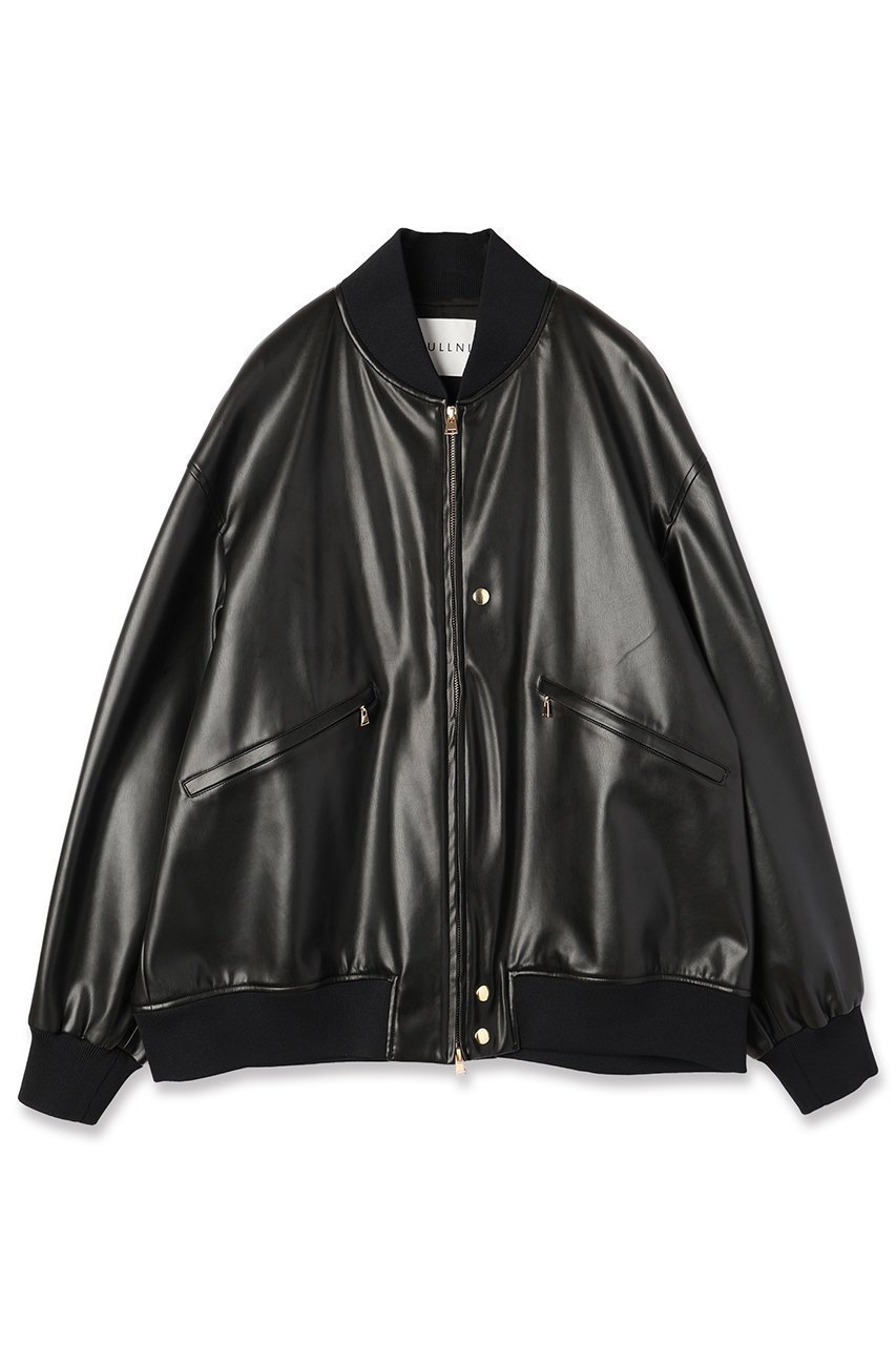 【クルニ/CULLNI】の【UNISEX】フェイクレザー MA-1 人気、トレンドファッション・服の通販 founy(ファニー) 　ファッション　Fashion　レディースファッション　Fashion for Women　アウター　Coat / Outerwear Collection　レディースジャケット・軽アウター　Jackets　ブルゾンジャケット・スポーティアウター　Blouson Jackets　MA-1ジャケット　MA-1 Bomber Jackets / Flight Jackets　ユニセックス　Unisex, Genderless　ジャケット　Jacket, Outerwear　ドロップ　Drop Shoulder, Dropped Style　フェイクレザー　Faux Leather, PU Leather　フロント　Front, Front Design　ブルゾン　Blouson, Bomber Jacket　ポケット　Pocket, Pocket Detail　リアル　Real, Realistic　エレガント 上品　Elegant　新作・新入荷　New Arrivals / New In　 other-1|ID: prp329100004716642 ipo3291000000034079089