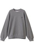 【メゾン キツネ/MAISON KITSUNE / MEN】の【MEN】FOX ヘッド コンフォート スウェット シャツ ミディアムグレーメランジ|ID:prp329100004716645