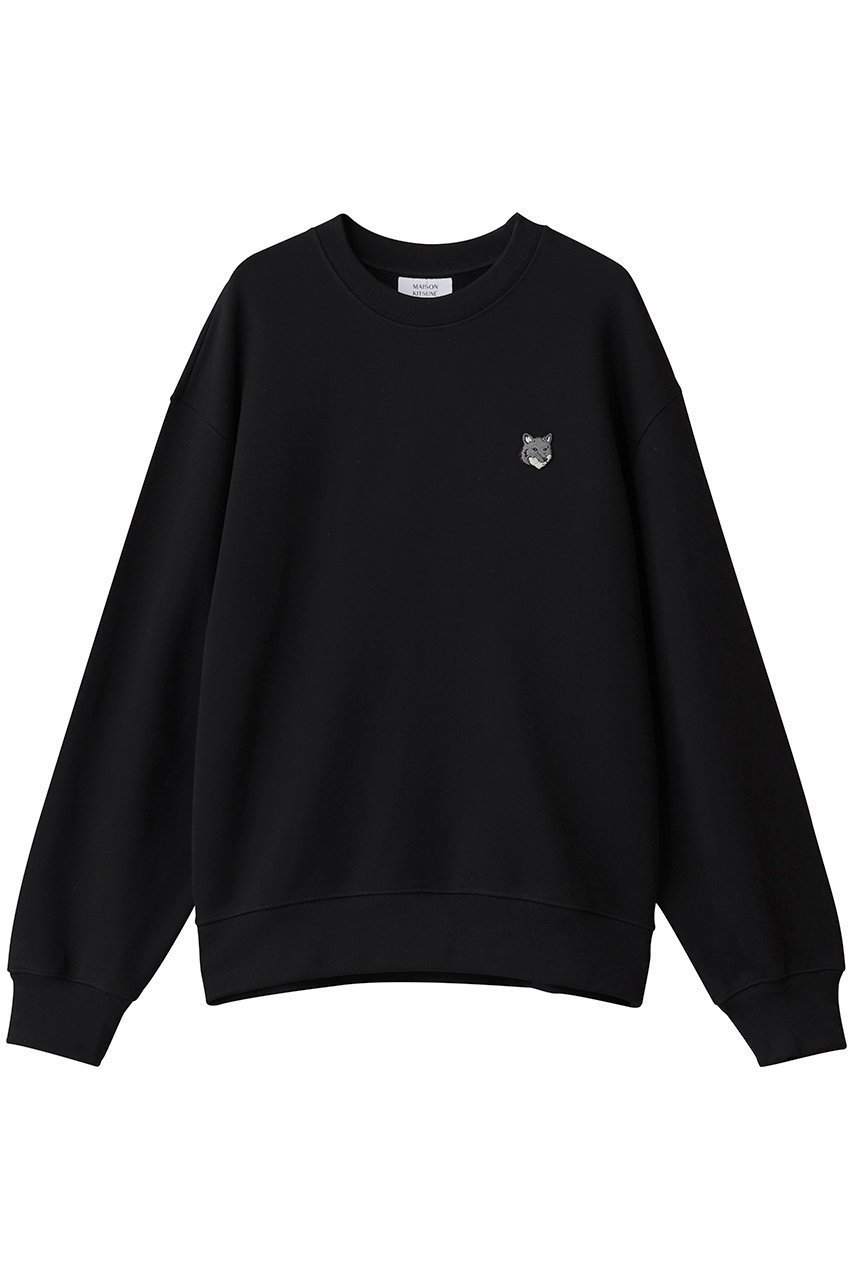 【メゾン キツネ/MAISON KITSUNE / MEN】の【MEN】FOX ヘッド コンフォート スウェット シャツ インテリア・キッズ・メンズ・レディースファッション・服の通販 founy(ファニー) 　ファッション　Fashion　メンズファッション　Fashion for Men　トップス・カットソー　Cut & Sew Tops　パーカー・フーディー / カジュアルコーデ　Hoodies & Parkas　メンズシャツ　Shirts　スウェット / スエット　Sweatshirt, Sweatwear　スラックス　Slacks, Dress Pants　デニム　Denim, Jeans Material　フォックス　Fox, Fox Fur　リラックス　Relax, Relaxed Fit　新作・新入荷　New Arrivals / New In　ブラック|ID: prp329100004716645 ipo3291000000034079121