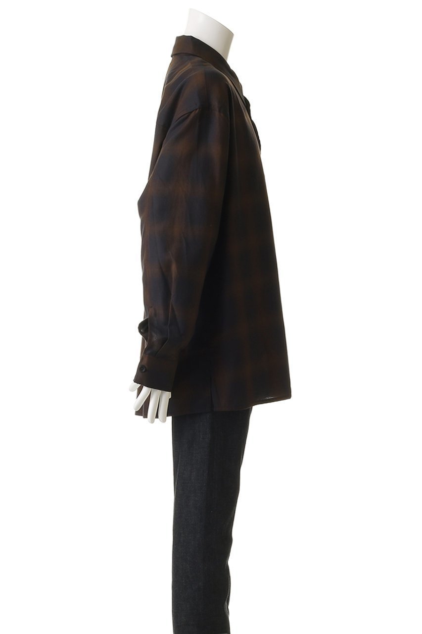 【スタジオ ニコルソン/STUDIO NICHOLSON / MEN】の【MEN】STRIKE COTTON CHECK シャツ 人気、トレンドファッション・服の通販 founy(ファニー) 　ファッション　Fashion　メンズファッション　Fashion for Men　グラデーション　Gradient, Ombre　ショート　Short, Short Length　スラックス　Slacks, Dress Pants　スリーブ　Sleeve, Long Sleeve / Short Sleeve　チェック　Check, Plaid, Tartan　デニム　Denim, Jeans Material　ロング　Long, Long-Length　新作・新入荷　New Arrivals / New In　other-3|ID: prp329100004716646 ipo3291000000034079129