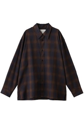 【スタジオ ニコルソン/STUDIO NICHOLSON】の【UNISEX】STRIKE COTTON CHECK シャツ 人気、トレンドファッション・服の通販 founy(ファニー) ファッション Fashion レディースファッション Fashion for Women トップス・カットソー Cut & Sew Tops シャツ・ブラウス・オフィスカジュアル Elegant Blouses & Button-Ups ユニセックス Unisex, Genderless グラデーション Gradient, Ombre ショート Short, Short Length スラックス Slacks, Dress Pants スリーブ Sleeve, Long Sleeve / Short Sleeve チェック Check, Plaid, Tartan デニム Denim, Jeans Material ロング Long, Long-Length |ID:prp329100004716646