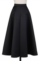 【オブリオ/AUBRIOT】のマットサテンスカート 人気、トレンドファッション・服の通販 founy(ファニー) ファッション Fashion レディースファッション Fashion for Women スカート Skirts ロングスカート Long Skirts / Maxi & Midi Skirts イタリア Italy エレガント 上品 Elegant サテン Satin, Glossy Fabric センター Center, Center Line フォルム Silhouette, Form フレア Flare, Flared ボックス Boxy, Box Shape ラグジュアリー Luxury, Elegant ロング Long, Long-Length 新作・新入荷 New Arrivals / New In thumbnail ブラック|ID: prp329100004716652 ipo3291000000034079302