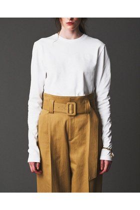 【オブリオ/AUBRIOT】 ヴィンテージライク ロングスリーブTシャツ人気、トレンドファッション・服の通販 founy(ファニー) ファッション Fashion レディースファッション Fashion for Women トップス・カットソー Cut & Sew Tops シャツ・ブラウス・オフィスカジュアル Elegant Blouses & Button-Ups ロングTシャツ・Tシャツ Longline T-Shirts & Tees カットソー・ベーシックTシャツ Cut-and-Sewn Tops / Stretch Tees & Basics スリーブ Sleeve, Long Sleeve / Short Sleeve ブラウジング Blouson Silhouette, Cinched Waist ベーシック Basic, Essential ロング Long, Long-Length ヴィンテージ Vintage Style 新作・新入荷 New Arrivals / New In 長袖 Long Sleeve, Full Sleeve |ID:prp329100004716653