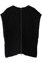 【バウト/BOWTE】のITALIAN YARN CASHMERE VEST ブラック|ID: prp329100004716654 ipo3291000000034079321