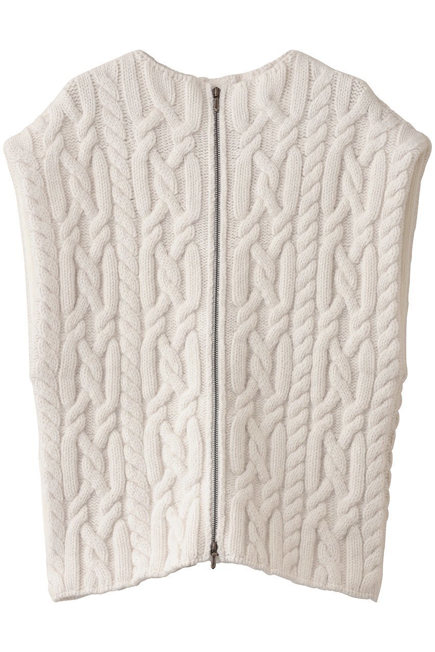 【バウト/BOWTE】のITALIAN YARN CASHMERE VEST インテリア・キッズ・メンズ・レディースファッション・服の通販 founy(ファニー) 　ファッション　Fashion　レディースファッション　Fashion for Women　トップス・カットソー　Cut & Sew Tops　ニット　Knit Tops & Sweaters　カーディガン・羽織り　Layered Style Cardigans　ベスト&ジレ / 重ね着スタイル　Vests & Gilets　イタリア　Italy　インナー　Innerwear　カーディガン　Cardigan, Knitwear　ベスト　Vest, Waistcoat　オフホワイト|ID: prp329100004716654 ipo3291000000035842196
