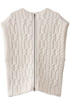 【バウト/BOWTE】のITALIAN YARN CASHMERE VEST オフホワイト|ID: prp329100004716654 ipo3291000000036868237