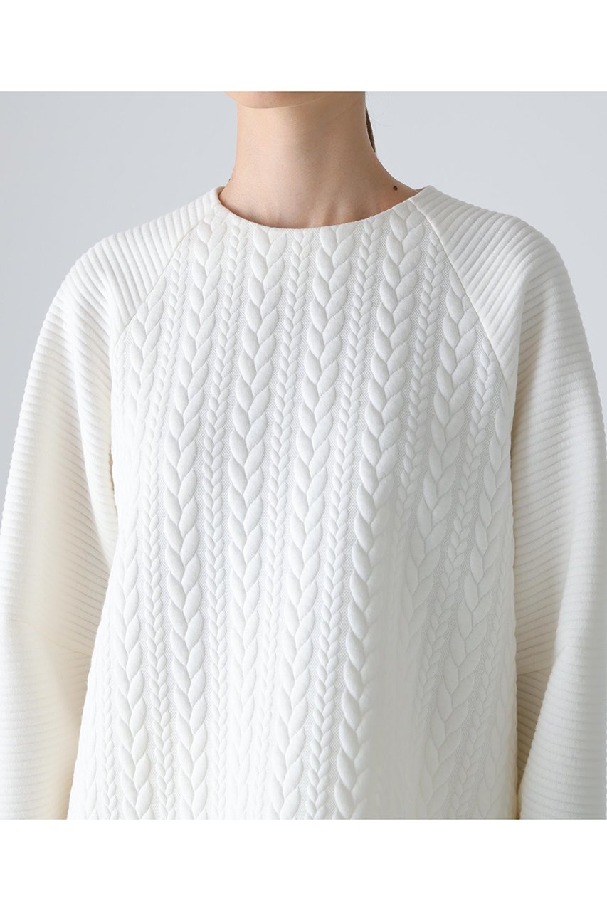 【アドーア/ADORE】のジャガードジャージートップス 人気、トレンドファッション・服の通販 founy(ファニー) 　ファッション　Fashion　レディースファッション　Fashion for Women　トップス・カットソー　Cut & Sew Tops　シャツ・ブラウス・オフィスカジュアル　Elegant Blouses & Button-Ups　ロングTシャツ・Tシャツ　Longline T-Shirts & Tees　カットソー・ベーシックTシャツ　Cut-and-Sewn Tops / Stretch Tees & Basics　カットソー　Cut and Sewn Top　ジャカード／ジャガード　Jacquard, Woven Pattern　スリーブ　Sleeve, Long Sleeve / Short Sleeve　ヘムライン　Hemline, Bottom Cut　ロング　Long, Long-Length　other-6|ID: prp329100004717740 ipo3291000000034089564