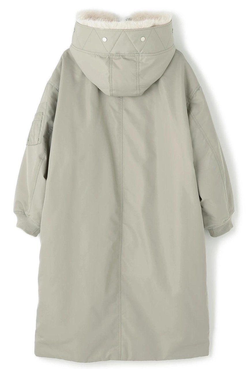 【ル フィル/LE PHIL】のU-2 LONG HOODIE 人気、トレンドファッション・服の通販 founy(ファニー) 　ファッション　Fashion　レディースファッション　Fashion for Women　アウター　Coat / Outerwear Collection　レディースジャケット・軽アウター　Jackets　コレクション　Collection, Seasonal Line　ジャケット　Jacket, Outerwear　スマート　Smart, Elegant　デニム　Denim, Jeans Material　ビッグ　Big, Oversized　フィット　Fit, Slim Fit　フェイクファー　Faux Fur, Imitation Fur　防寒　Cold Protection, Winter-Ready　ロング　Long, Long-Length　ワーク　Workwear, Utility Style　冬　Winter / This Winter　エレガント 上品　Elegant　other-2|ID: prp329100004717746 ipo3291000000034089607