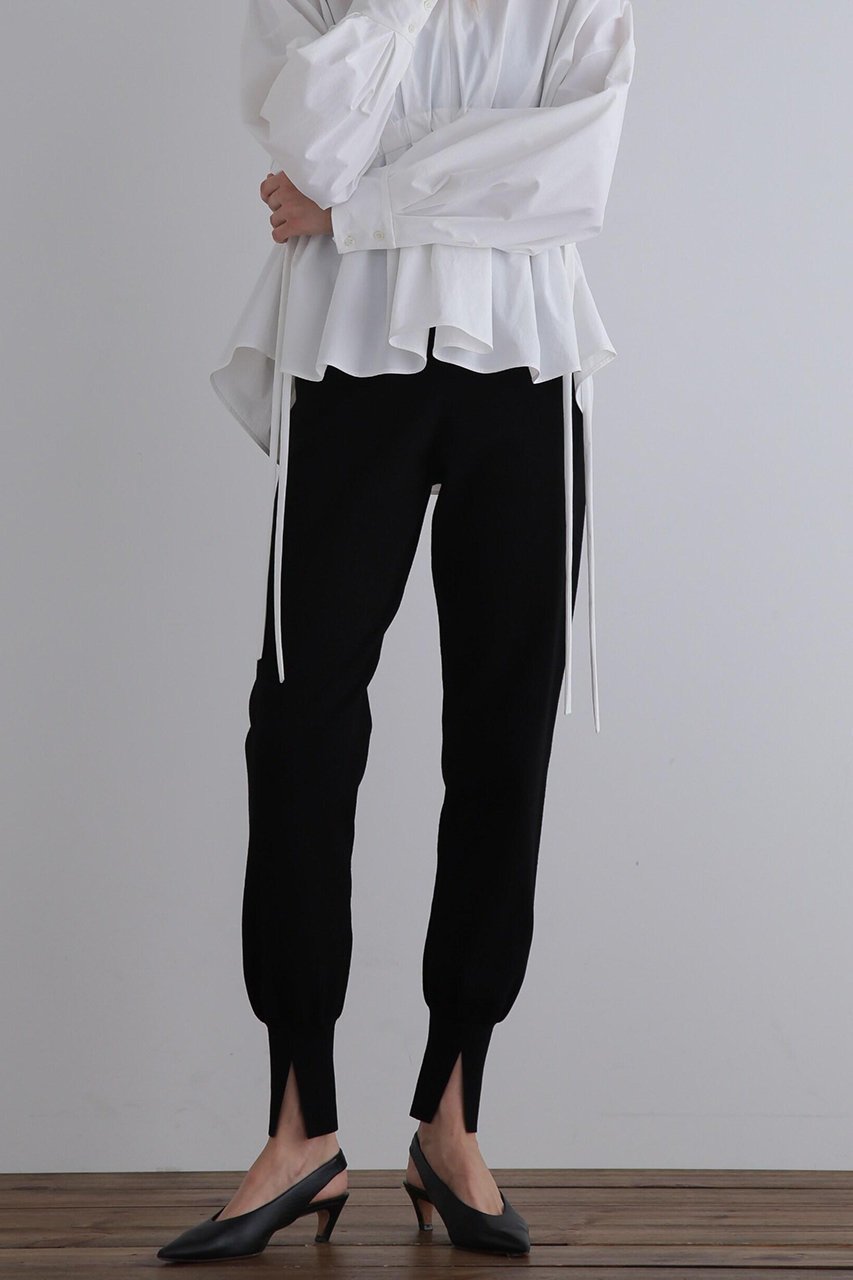 【ル フィル/LE PHIL】の《LE PHIL》ヴィスニットパンツ 人気、トレンドファッション・服の通販 founy(ファニー) 　ファッション　Fashion　レディースファッション　Fashion for Women　パンツ　Pants & Trousers　スタンダード　Standard, Basic　スリット　Slit, Slit Detail　リラックス　Relax, Relaxed Fit　エレガント 上品　Elegant　 other-1|ID: prp329100004717747 ipo3291000000035833404