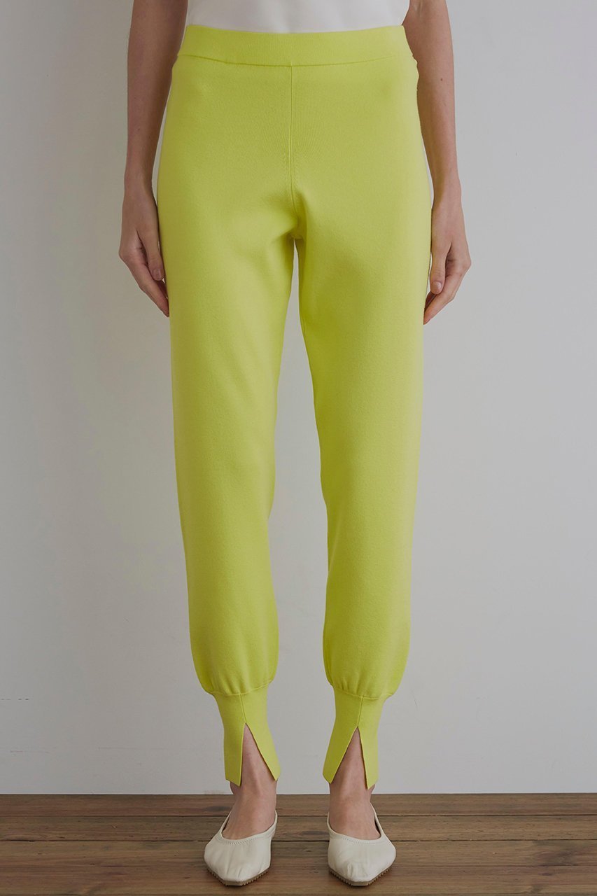 【ル フィル/LE PHIL】の《LE PHIL》ヴィスニットパンツ 人気、トレンドファッション・服の通販 founy(ファニー) 　ファッション　Fashion　レディースファッション　Fashion for Women　パンツ　Pants & Trousers　スタンダード　Standard, Basic　スリット　Slit, Slit Detail　リラックス　Relax, Relaxed Fit　エレガント 上品　Elegant　other-4|ID: prp329100004717747 ipo3291000000035833423