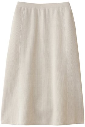 【エブール/ebure】のブライト畦ニット フレアスカート 人気、トレンドファッション・服の通販 founy(ファニー) ファッション Fashion レディースファッション Fashion for Women スカート Skirts Aライン・フレアスカート A-Line & Flared Skirts セットアップ Set-Up, Coordinated Outfit フレア Flare, Flared ブライト Bright, Shiny ベーシック Basic, Essential リラックス Relax, Relaxed Fit エレガント 上品 Elegant 再入荷 Restock / Back in Stock 畦 Ribbed Knit |ID:prp329100004717749