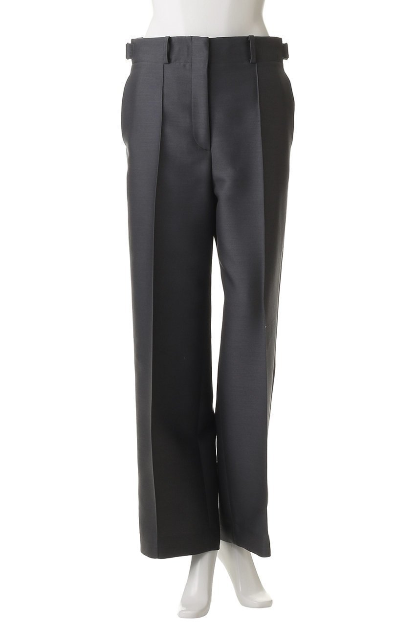 【エブール/ebure】のシルクウールツイル ワイドストレートパンツ 人気、トレンドファッション・服の通販 founy(ファニー) ファッション Fashion レディースファッション Fashion for Women パンツ Pants & Trousers シルク Silk, 100% Silk シンプル Simple, Minimal ジャケット Jacket, Outerwear ストレート Straight, Straight Cut セットアップ Set-Up, Coordinated Outfit センター Center, Center Line ワイド Wide, Wide Fit エレガント 上品 Elegant other-2|ID: prp329100004717751 ipo3291000000034089647