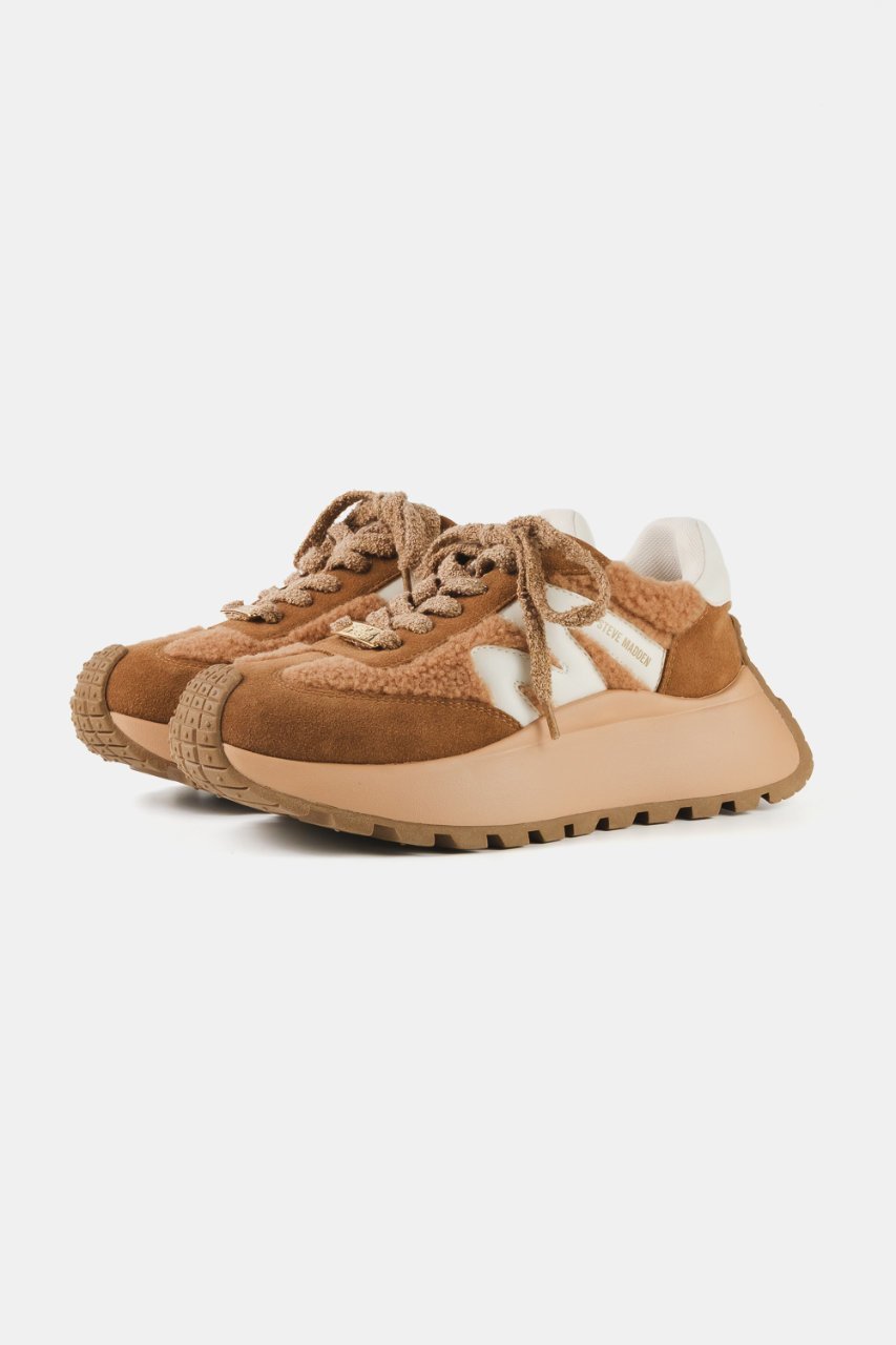 【スティーブマデン/STEVE MADDEN】のSUEPRCAMPO-F スエードボア厚底スニーカー インテリア・キッズ・メンズ・レディースファッション・服の通販 founy(ファニー) 　ファッション　Fashion　レディースファッション　Fashion for Women　クッション　Cushion, Throw Pillow　コンビ　Combo, Combination Style　スニーカー　Sneakers, Trainers　ミックス　Mix, Mixed Style　厚底　Platform Shoes　新作・新入荷　New Arrivals / New In　秋　Autumn　CHESTNUTS|ID: prp329100004717753 ipo3291000000034089655