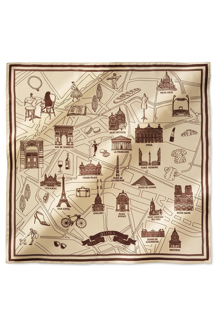 【アロー/aLORS】のFoulard Ex-libris Paris×aLORS スカーフ インテリア・キッズ・メンズ・レディースファッション・服の通販 founy(ファニー) 　ファッション　Fashion　レディースファッション　Fashion for Women　ストール　Soft & Warm Scarves　マフラー・スヌード / 冬小物の定番　Scarves & Mufflers　イタリア　Italy　エレガント 上品　Elegant　シルク　Silk, 100% Silk　スカーフ　Scarf, Neckwear　ストール　Stole, Wrap　ドレープ　Drape, Draping Fabric　ハンド　Hand, Handmade　プリント　Print, Printed Pattern　マフラー　Scarf, Muffler　新作・新入荷　New Arrivals / New In　アイボリー×ボルドー|ID: prp329100004717755 ipo3291000000034089676